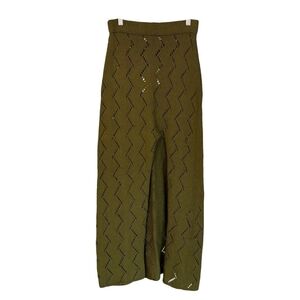 Savannah Morrow Maxi Skirt with Cut Out and Slit